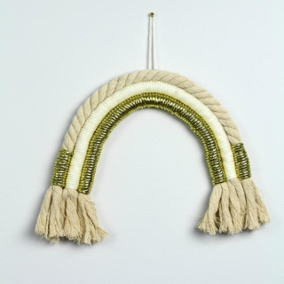 Dekorácia na stenu do detskej izby v podobe dúhy