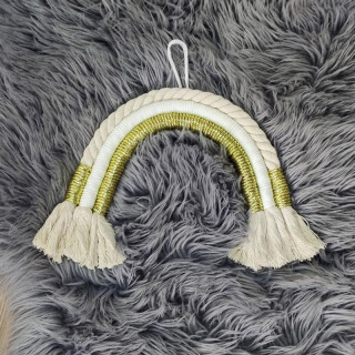 Dekorácia na stenu do detskej izby v podobe dúhy