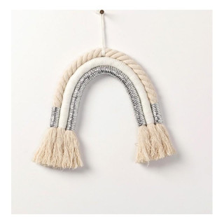 Visiaca dekorácia na stenu do detskej izby v podobe dúhy