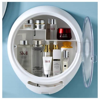 Visiaci biely organizér na kozmetiku