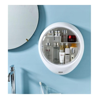 Visiaci biely organizér na kozmetiku