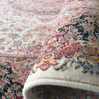 Exkluzívny koberec staroružovej farby