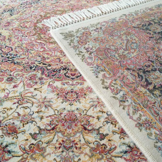 Exkluzívny koberec staroružovej farby