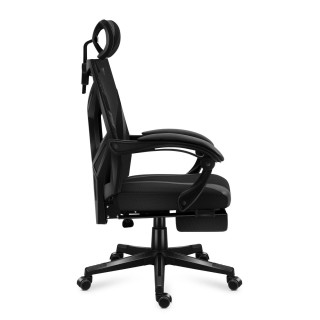 Čierne ergonomické herné kreslo Huzaro