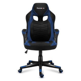 Herné kreslo Huzaro modro-čiernej farby