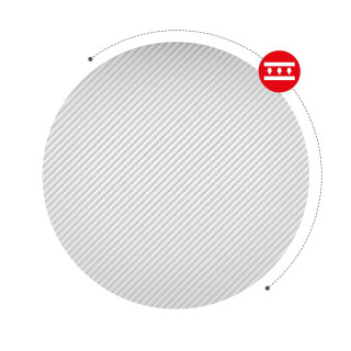 Čierno-biely rohový herný stôl Huzaro