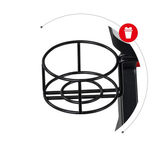 Čierno-biely herný stôl Huzaro