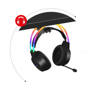 Herný stôl Huzaro v čiernej farbe