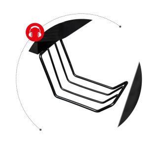 Čierny herný stôl Huzaro