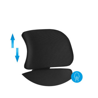 Kancelárske kreslo Mark Adler čiernej farby