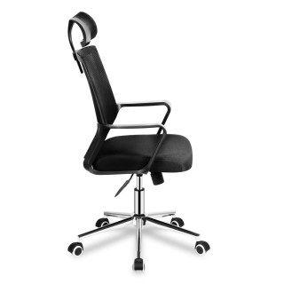 Čierne kancelárske kreslo Mark Adler
