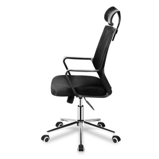 Čierne kancelárske kreslo Mark Adler