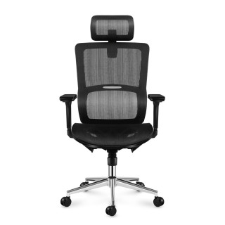 Čierne kancelárske kreslo Mark Adler