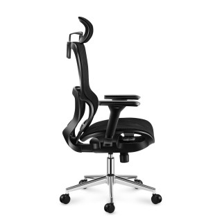 Čierne kancelárske kreslo Mark Adler