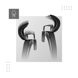 Čierne kancelárske kreslo Mark Adler