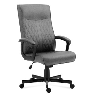 Sivé kancelárske kreslo Mark Adler