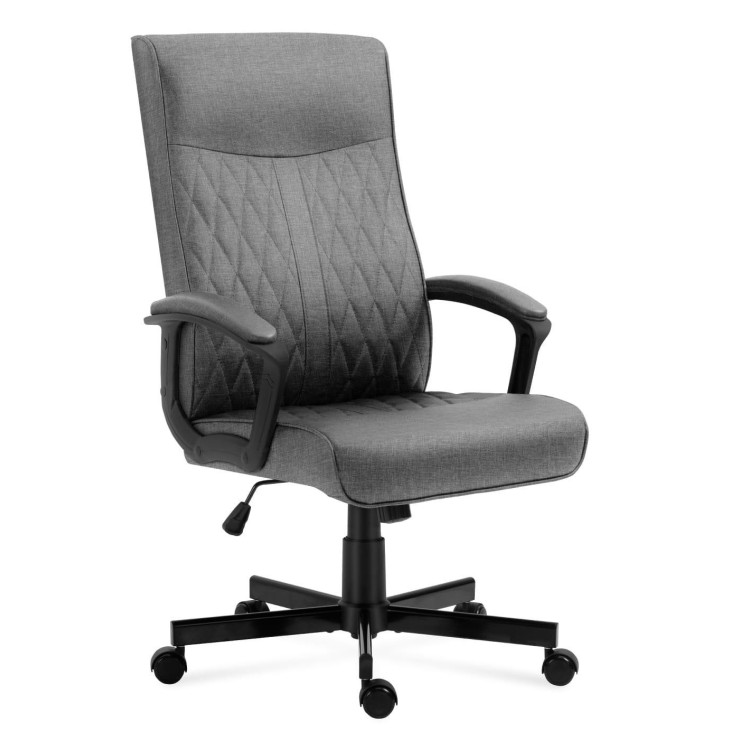 Sivé kancelárske kreslo Mark Adler