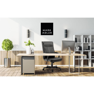 Kancelárske kreslo Mark Adler v čiernej farbe