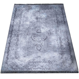 Vintage koberec sivej farby