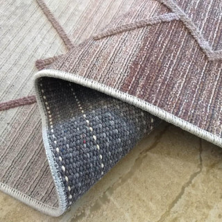 Bavlnený koberec s farbeným vzorom