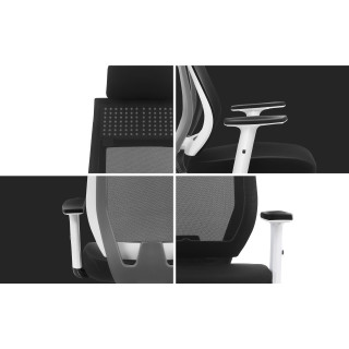 Čierne kancelárske kreslo Mark Adler