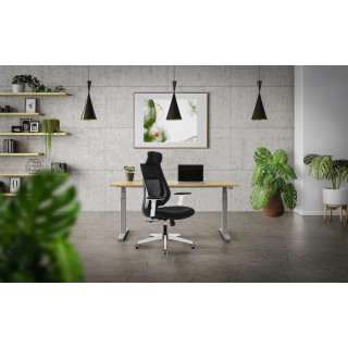 Čierne kancelárske kreslo Mark Adler