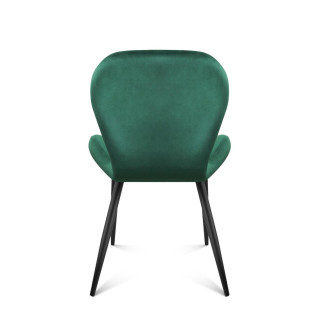 Velúrová stolička Mark Adler zelenej farby