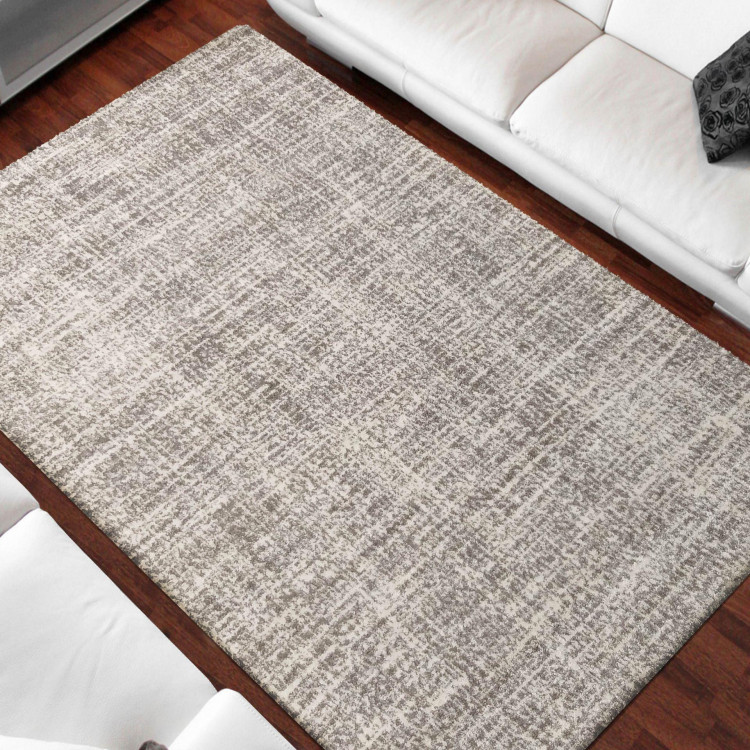 Koberec s jemným vzorom v béžovej farbe