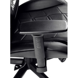 Kožené čierne herné kreslo DIABLO