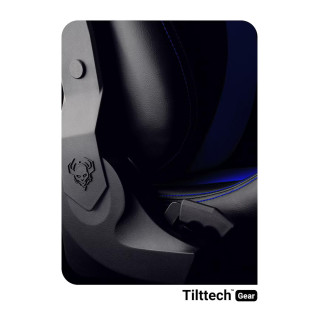 Herné čierno-modré kreslo DIABLO