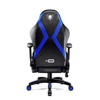 Herné čierno-modré kreslo DIABLO