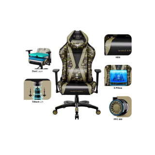 Herné maskáčové kreslo DIABLO