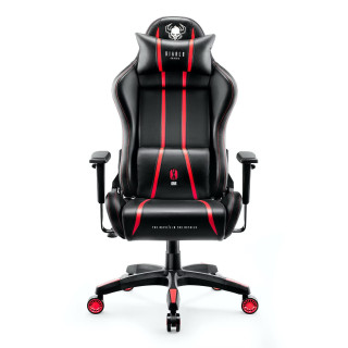 Herné čierno-červené kreslo DIABLO KING