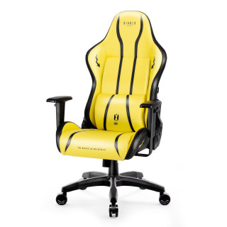 Žlto-čierne herné kreslo DIABLO KING