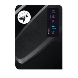 Čierno-biele herné kreslo DIABLO