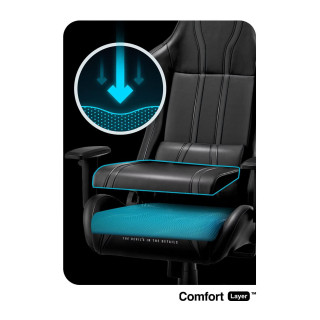 Čierno-zelené herné kreslo DIABLO