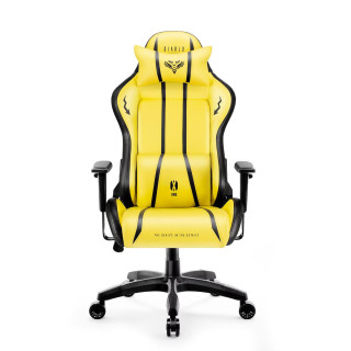 Herné kreslo DIABLO žlto-čiernej farby