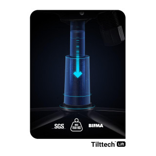 Herné kreslo DIABLO KING v karmínovo-sivej farbe