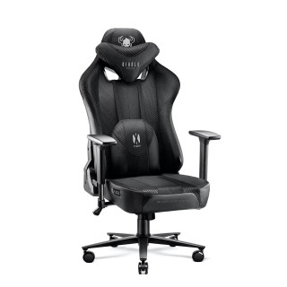 Čierne herné kreslo DIABLO
