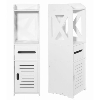 Biela skrinka do kúpeľne - 80 cm