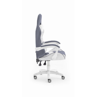 Sivé herné kreslo HELL´S CHAIR s mramorovým dizajnom