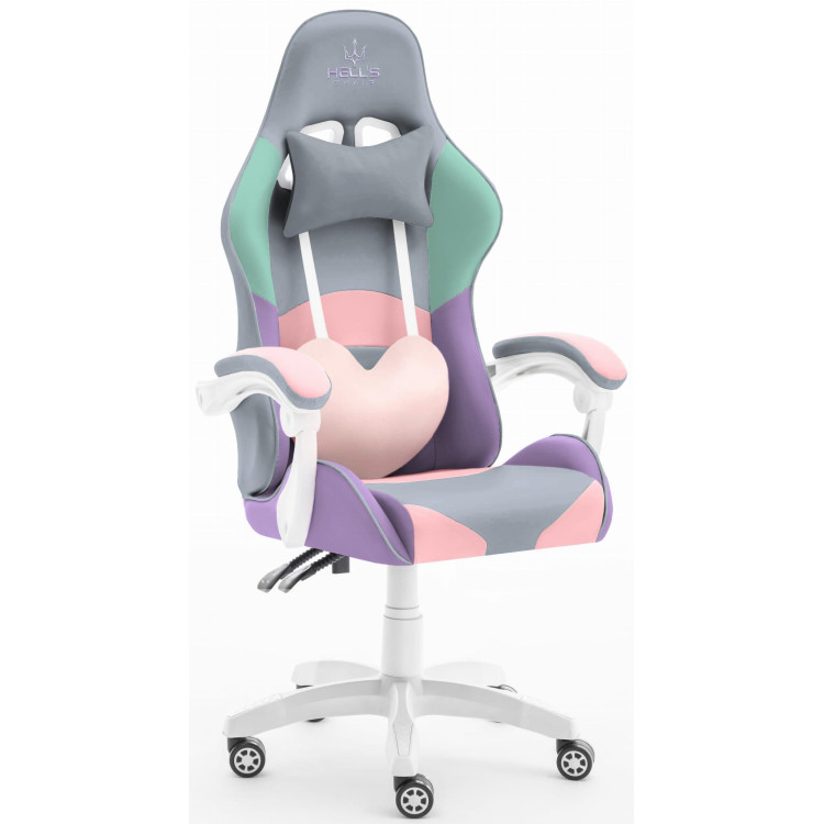 Herné kreslo HELL´S CHAIR s farebným dizajnom
