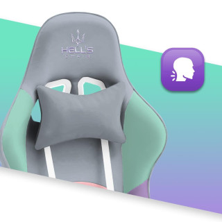 Herné kreslo HELL´S CHAIR s farebným dizajnom