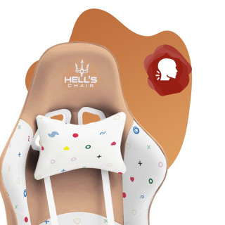 Vzorované herné kreslo HELL´S CHAIR pre deti