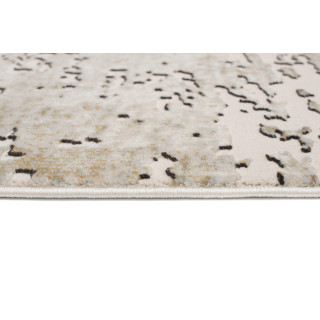 Moderný béžový koberec so vzorom