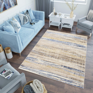 Farebný vzorovaný koberec