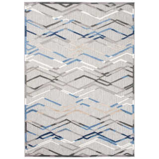 Sivý koberec s jemným vzorom