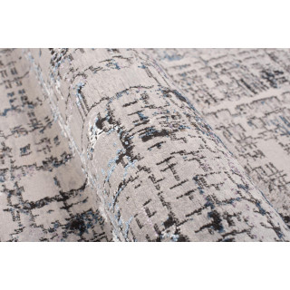 Sivý moderný koberec