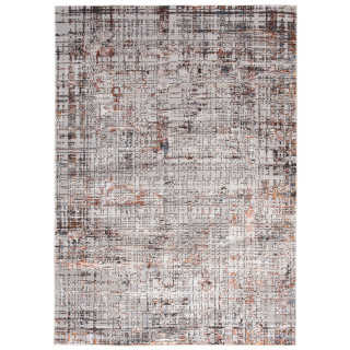 Moderný koberec v sivej farbe