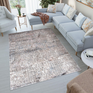 Koberec so vzorom s hustým vlasom